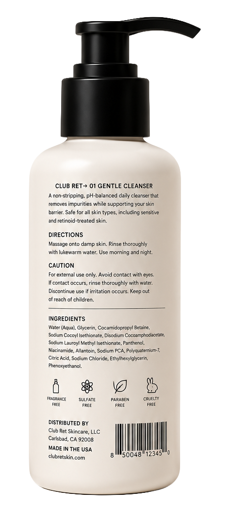 01 Gentle Cleanser